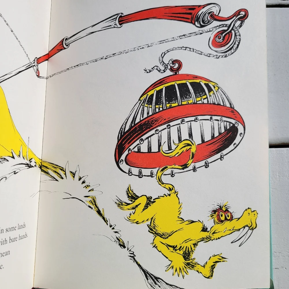 Dr. Seuss Book: If I Ran The Zoo ~ Dr. Seuss ~ 1950 Edition ~ Vintage Pop Art